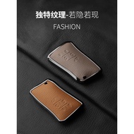 2024 Big Facelift LEXUS LM 350h 500h Key Case Genuine Goat Leather Ring