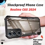 Realme C65 2024 Transprent AirBag Casing For Realme C65 C 65 RealmeC65 65C 4G 5G 2024 Bumper Shockpr