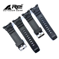 HITAM Rei DAGGER WATCH STRAP RUBBER REI DAGGER WATCH STRAP BLACK