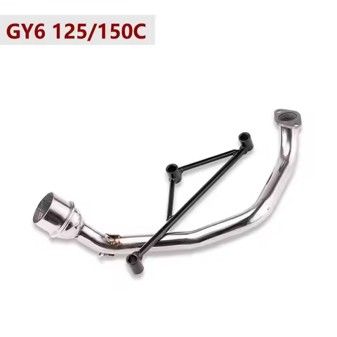 51mm Motorcycle Exhaust Suitable for Yamaha motorcycle GY6 Front exhaust pipe modification