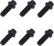 6 Pcs Pressure Plate Bolt Set Compatible with Honda Acura D B F K H Series Manual 5/6 Speed Transmis