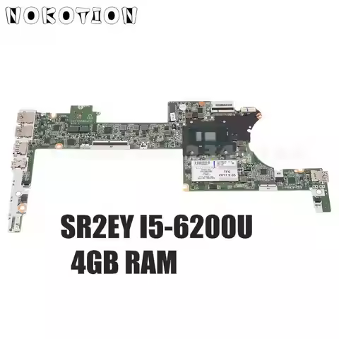 NOKOTION Laptop Motherboard for HP Spectre X360 13-4000 849427-001 849427-501 849427-601 DAY0DDMBAE0