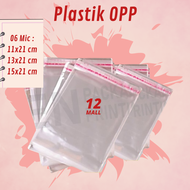 PLASTIK OPP TEBAL 06 MIC 11x21 13x21 15x21 / Plastik Packing Kue Roti Cookie Souvenir
