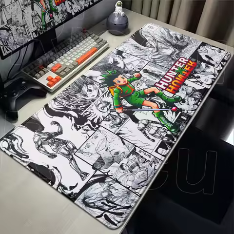 Large HD XXL Mousepad H-Hunter x hunter Anime 30X60cm Game Mouse Pad Office Laptop expand Desk Mat N
