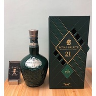 Royal Salute 21 Years Old Blended Malt Scotch Whisky 新版皇家禮炮21年(綠)純麥威士忌700ml