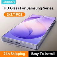 Joyroom 3/2/1PCS HD Glass for Samsung S26 Ultra Screen Protector for Galaxy S26 S25 S24 Ultra Full C