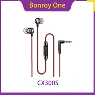Sennheiser CX300S In-Ear Headphones Wired Design with 3.5mm Audio Jack Built-In Microphone for Calls