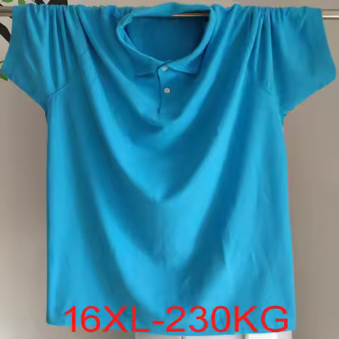 Summer men t-Shirt short sleeve home casual oversize tees plus size 7XL 10XL 13XL 14XL 15XL 16XL tur