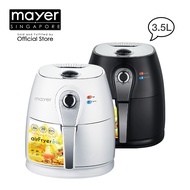 Mayer 3.5L Air Fryer MMAF88 - Black/ White/ Suit 6-8pax/ Fry/ Healthier/ Less Oil/ Smoke Free/ Hassle Free/ Fast/ Convenience/ Basic/ Fry/ Bake/ Grill/ Toast/ Timer/ Temperature Control/ 1 Year Warranty
