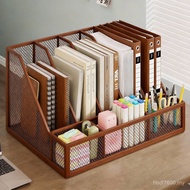 A a4 Shelf Multi-Shelf Office Supplies Connection Desktop Storage Rack Bookend Organizing Shelf Work