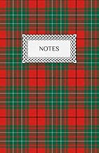 Notes: Lined Journal Notebook | Clan Tartan | Scottish Plaid Pattern | 5.5” x 8.5” (13.97 x 21.59 cm