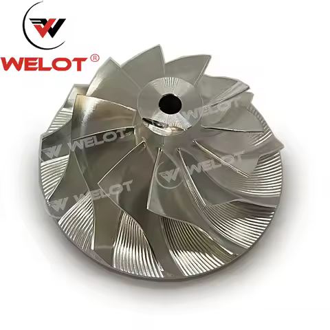 GTB2260VK Turbocharger 758351 Compressor Wheel Milling MFS Billet For BMW 525D E60 E61 3.0D 235HP 17
