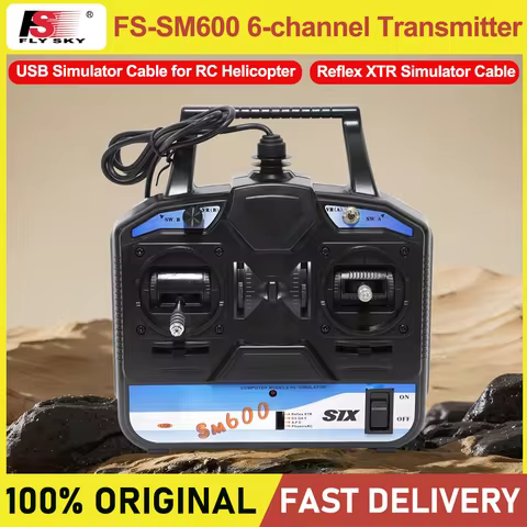 Flysky FS-SM600 RC SM600 simulator started 6 -channel flight simulator G4/G3.5 / Phoenix 2.5/XTR5.0