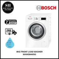 BOSCH WAW28440SG FRONT LOAD WASHER (8KG) * FREE INSTALL &amp; DISPOSE + 2 Years Warranty