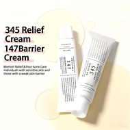 345 Relief Cream/147 Barrier Repair Cream,Niacinamide Moisturizer For Face Acne Remover 30g