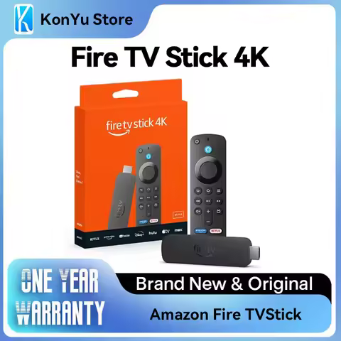 Amazon Fire TV Stick 4K with AI-powered Fire TV Search, Wi-Fi 6, stream over 1.8 million movies and 