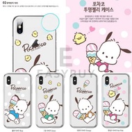 🇰🇷 Korea Sanrio Pochacco Clear Jelly Case 韓國 三麗鷗 PC狗 全包 透明 手機保護套 （多款型號）iPhone14 iPhone13 iPhone12 iPhone11 iPhone SE3 同時 適用 三星 Samsung Galaxy S22 Galaxy S21 Galaxy S21plus Galaxy S21 Galaxy S22 Ultra Galaxy S23 A53 A32 A系列 最新款式 正貨 韓國空運到港