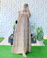 [COD] MARINA DRES ARMANY SILK PREMIUM//DRES ARMANY MOTIF TERBARU//DRES WANITA INDONESIA//DRES MINIMA