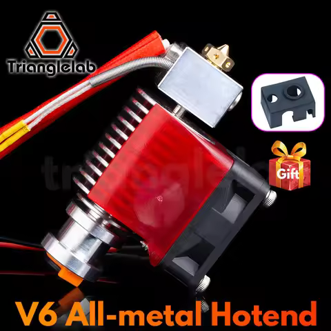 R Trianglelab Highall-metal V6 Hotend 12V/24V Remote Bowen Print J-head Hotend And Cooling Fan Brack
