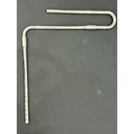 Fi16, fi19 bottom suction printing, 360 degree rotation, 304 stainless steel for tank 90-45-45