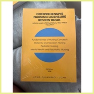 ▖ ☑ ┐ Comprehensive Nursing Lincensure Review Book By Udan 2024