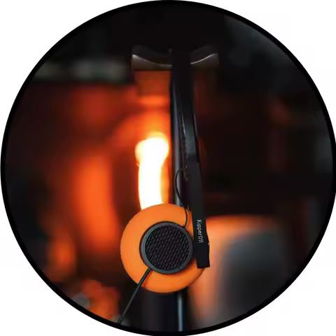 Tenii KP011 Kipper011 Headphone 50mm Dynamic Driver Retro Over Ear Classic Hifi Music Monitor Headse