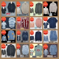 (2/2) Fashion Shirt Children's Style Street Jeans American Korean Second Hand Good Condition Washed 