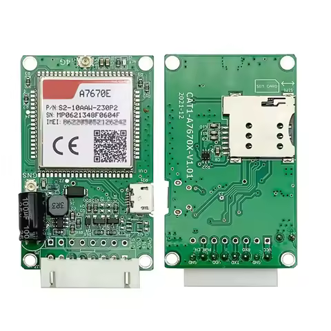 A7670E LTE Cat1 Module Core Board With SIM Card Slot For Europe Korea TTL UART