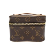 棕色 原花帆布 Nice Nano 手提包【LOUIS VUITTON LV 路易威登】 M44936