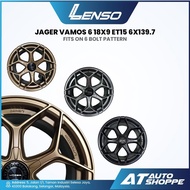 Lenso Vamos 6 Litetech+ 18X9 ET15 6X139.7 (1 Piece) 4x4 Rims Ford Ranger Hilux Isuzu Dmax