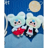 [ Checked ] baby three Macaron rabbit Custom Bear ears bb3 genuine blind box pre-opened