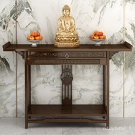 Q💕Altar Buddha Table Altar Buddha Cabinet God of Wealth Cabinet God Cabinet Altar Buddha Niche Entrance Cabinet Chinese