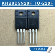 5pcs KHB9D5N20F TO-220F KHB9D5N20F TO-220 N-channel 9.5A/200V MOSFET Transistor new original