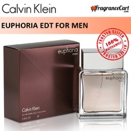 Calvin Klein Euphoria EDT for Men (100ml) cK Eau de Toilette [Brand New 100% Authentic Perfume/Fragrance]