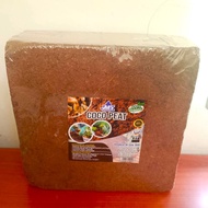 Coco Peat (Sabut Kelapa) 100%  Organic  +/- 5kg x 1 Block