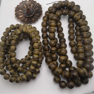 AT-🎇Agarwood Beads Bracelet Rosary108Old-Shaped Beads Old Agarwood Vintage Old Agarwood Beads Bracelet P6PB