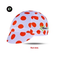 Bicycle Hat Import Rockbros Cycling Caps MTB Folding Bike Red Dots
