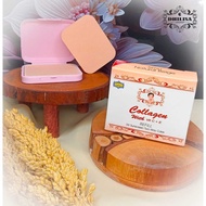 (BPOM ORIGINAL)-Dhilisa Refill UV Sunscreen Two Way Cake Collagen With Vit C + E-Bedak padat