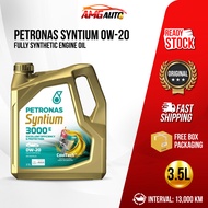 PERODUA MYVI 100% ORI PETRONAS MERCEDES AMG 0W20 FULLY 13000KM(3.5L) Petronas Syntium Fully Syntheti