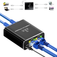 Gigabit Ethernet Splitter 1000Mbps LAN Splitter High Speed 1 to 3, 1000Mbps LAN Splitter RJ45 Splitt
