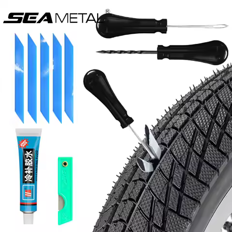 BLALION Car Motorcycle Tire Repair Tool Vacuum Tyre Puncture Repairing Glue Strip Adhesive Super Glu