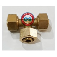 Hot water pipe connection Tee Pipe connection to pipe OS-TS 005