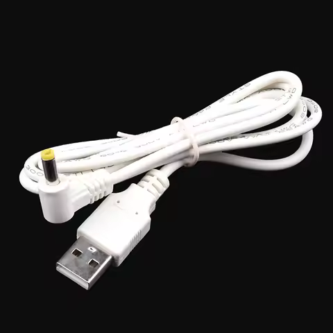 Univesal DC4.0*1.7mm Curved Charger Power Adapter Supply Cable for Xiaomi mibox 3S Android TV Box fo
