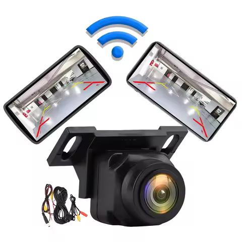 720P AHD Vehicle Rear View Reverse Camera 170 Degree Lens Night Vision Parking Reverse Camera CVBS P