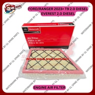 ENGINE AIR FILTER FORD RANGER T9 2.0 2022 DIESEL EVEREST 2.0 DIESEL MB3G-9601-BA