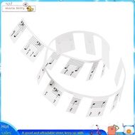 Removable Piano Keyboard Note Labels Staff Piano Key Stickers 88-Key Full Size