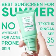 [OFFICIAL Sunscreen] SKINTIFIC - Aqua Light Daily Sunscreen SPF 35 PA+++ 30ml | Matte Fit Serum Suns