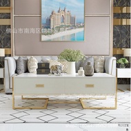 D204-2 Piano Storage Coffee Table Coffee Table Stainless Steel Light Luxury Modern Paint Gold Plated