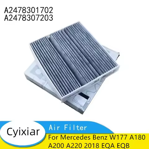 2478301702 For Mercedes Benz W177 A180 A200 A220 2018 EQA EQB Carbon Cabin Air Filter A2478301702 A2