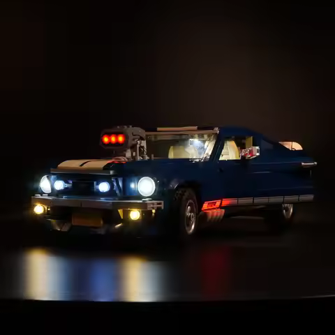 LED Lighting Set Suitable for LEGO Ford Mustang 10265 Building Blocks